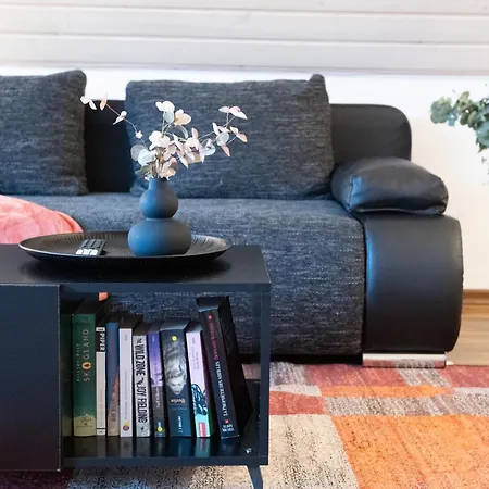شقة Modernes Mit Balkon, Parkplatz, Waschmaschine Fuer 4-5 Gaeste *